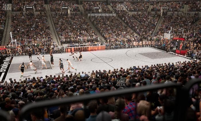 Barclays Center - Section 25 Wc Seat View