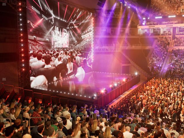 Barclays Center - Section 25 Wc Seat View