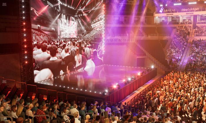 Barclays Center - Section 25 Wc Seat View