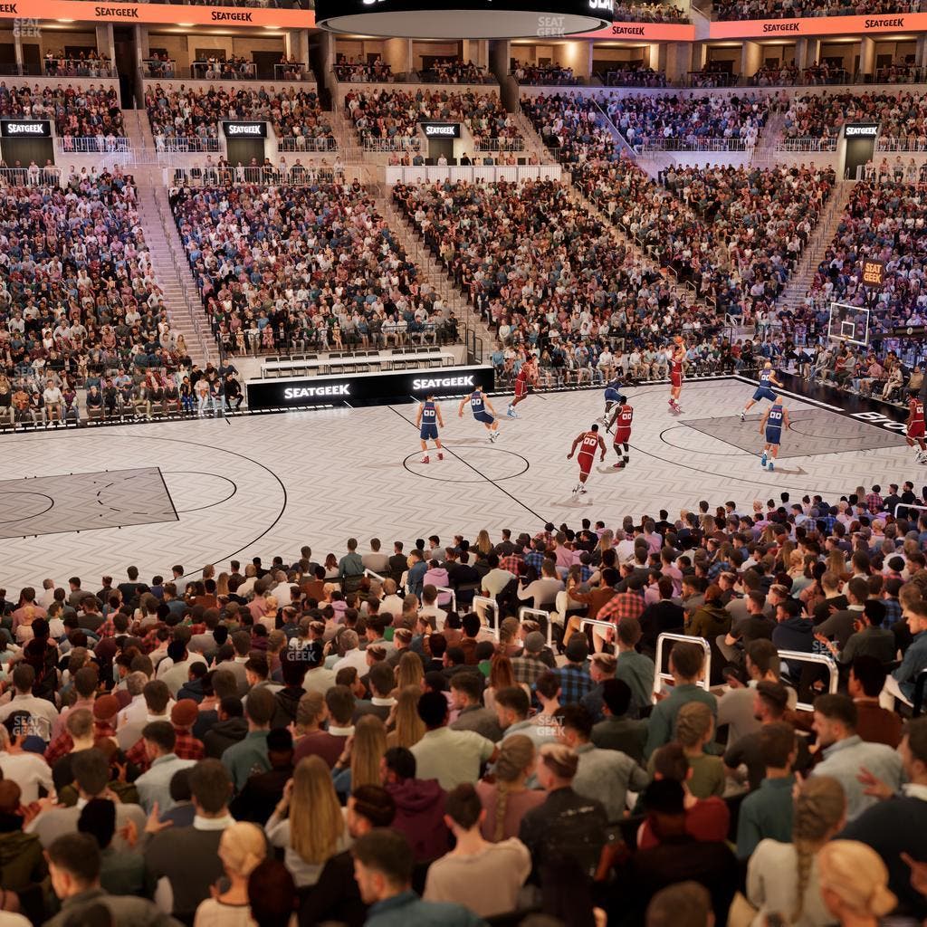 Barclays Center - Section 25 Wc Seat View
