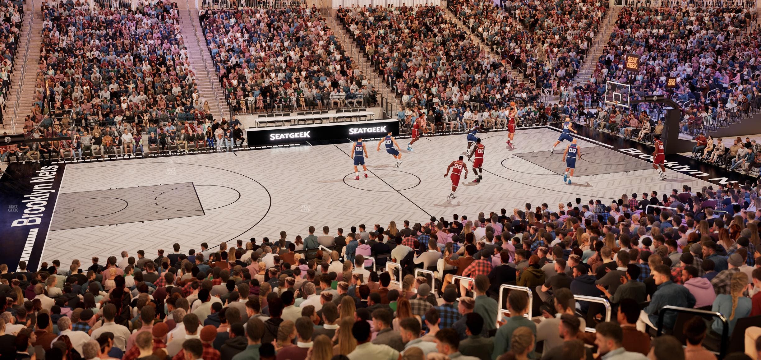 Barclays Center - Section 25 Wc Seat View