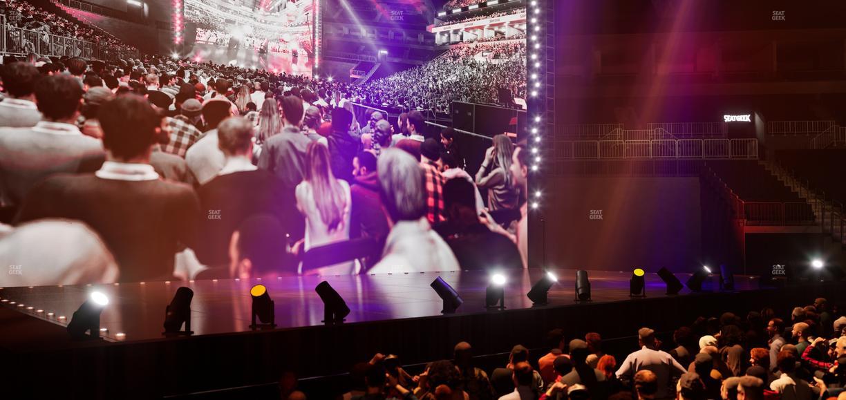 Barclays Center - Section 25 Seat View