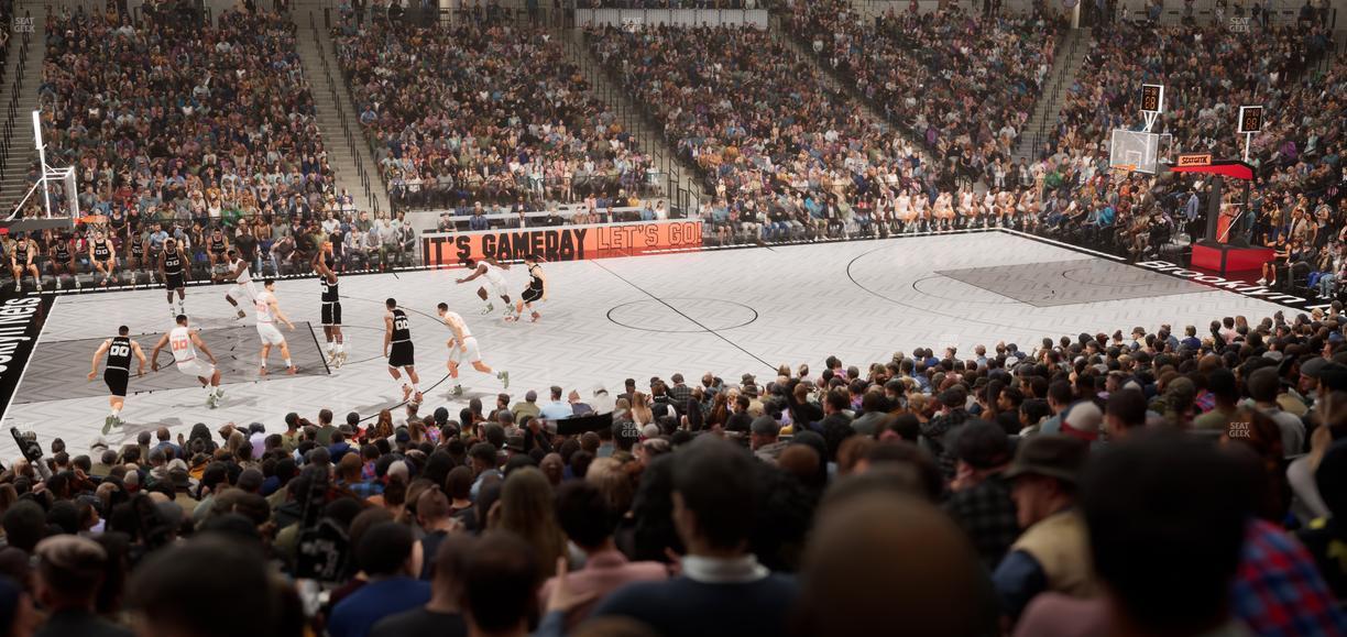 Barclays Center - Section 25 Seat View