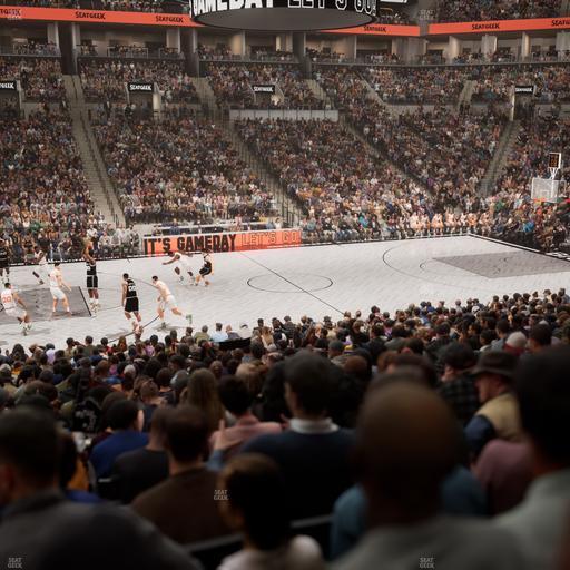 Barclays Center - Section 25 Seat View