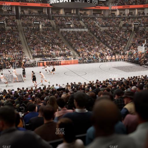 Barclays Center - Section 25 Seat View