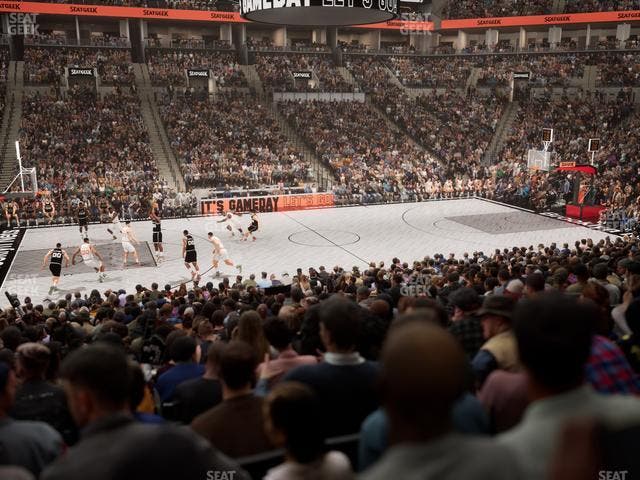 Barclays Center - Section 25 Seat View