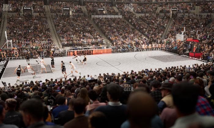 Barclays Center - Section 25 Seat View