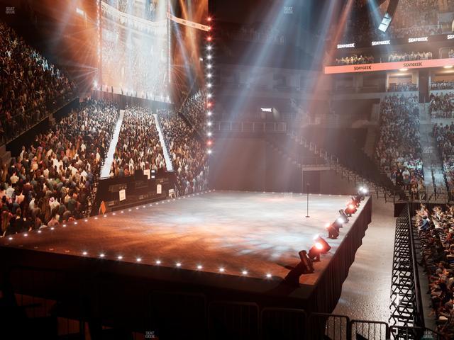 Official view from Section 26 at Barclays Center
