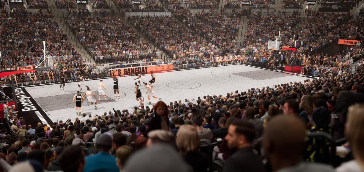 Barclays Center - Section 26 Seat View