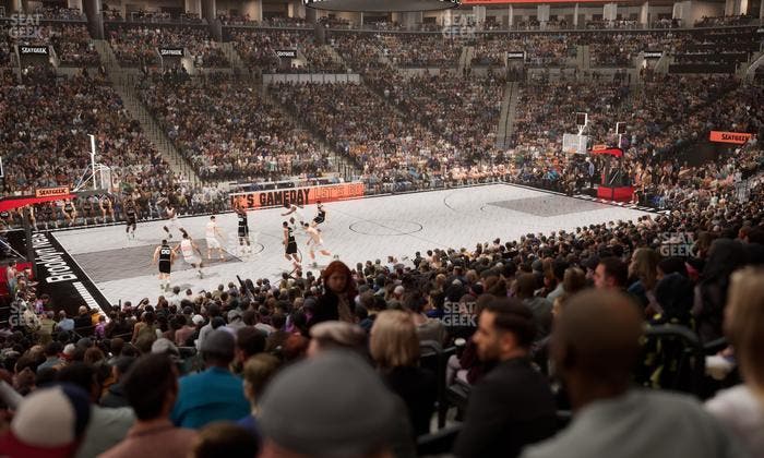 Barclays Center - Section 26 Seat View