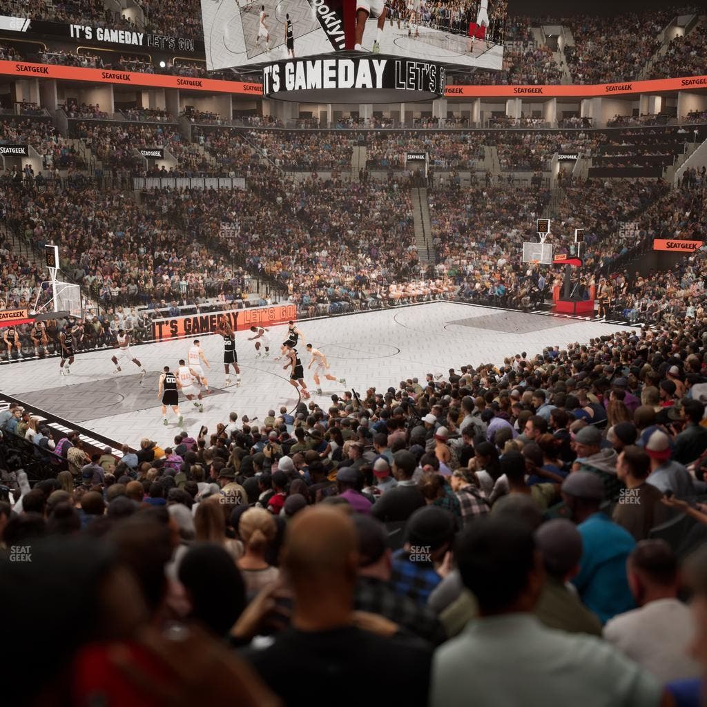 Barclays Center - Section 28 Seat View