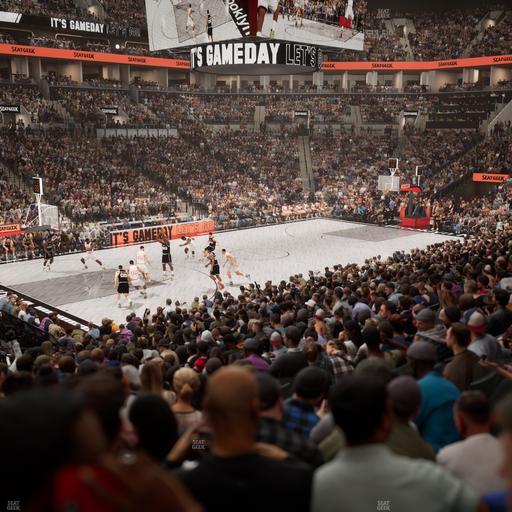 Barclays Center - Section 28 Seat View