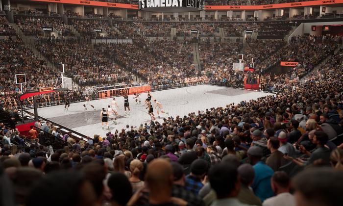 Barclays Center - Section 28 Seat View