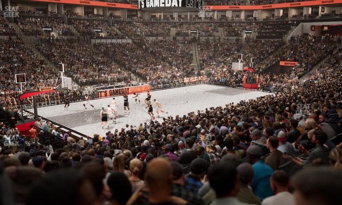 Barclays Center - Section 28 Seat View