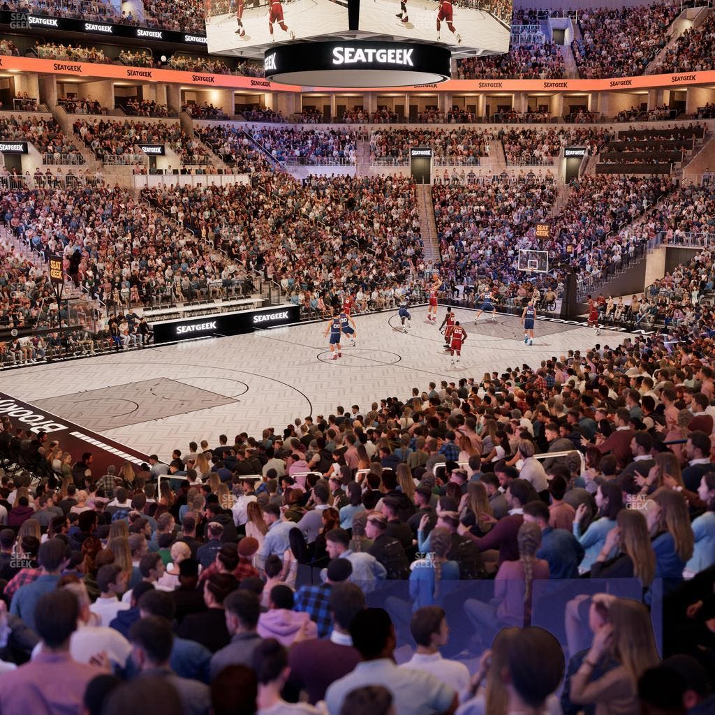 Barclays Center - Section 28 Seat View