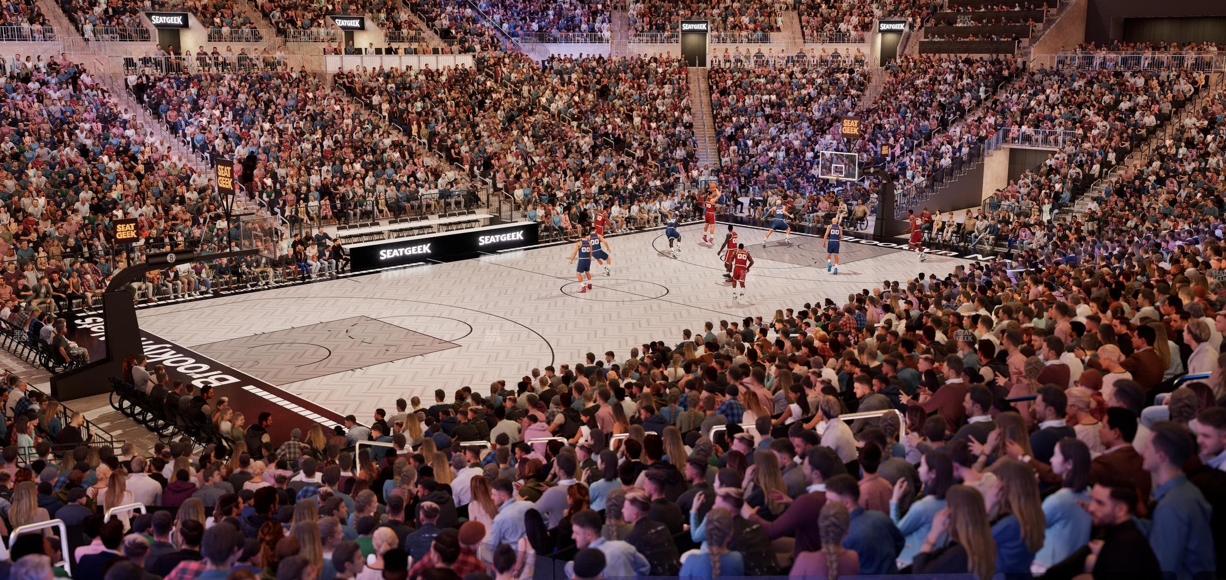 Barclays Center - Section 28 Seat View