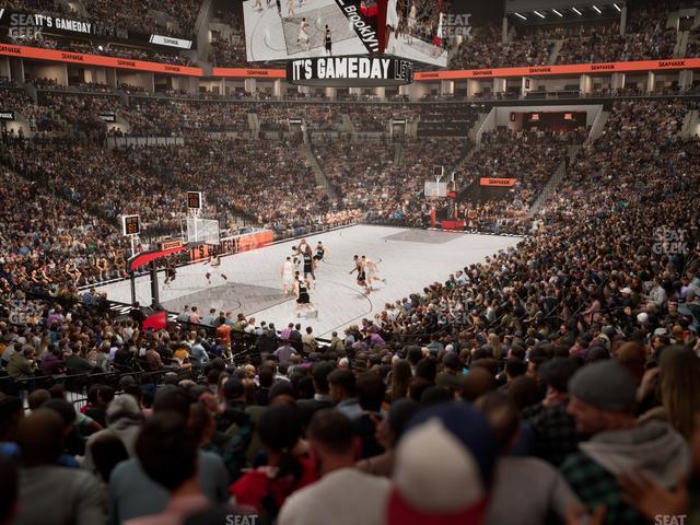 Barclays Center - Section 29 Seat View Barclays Center - Section 29 Seat View