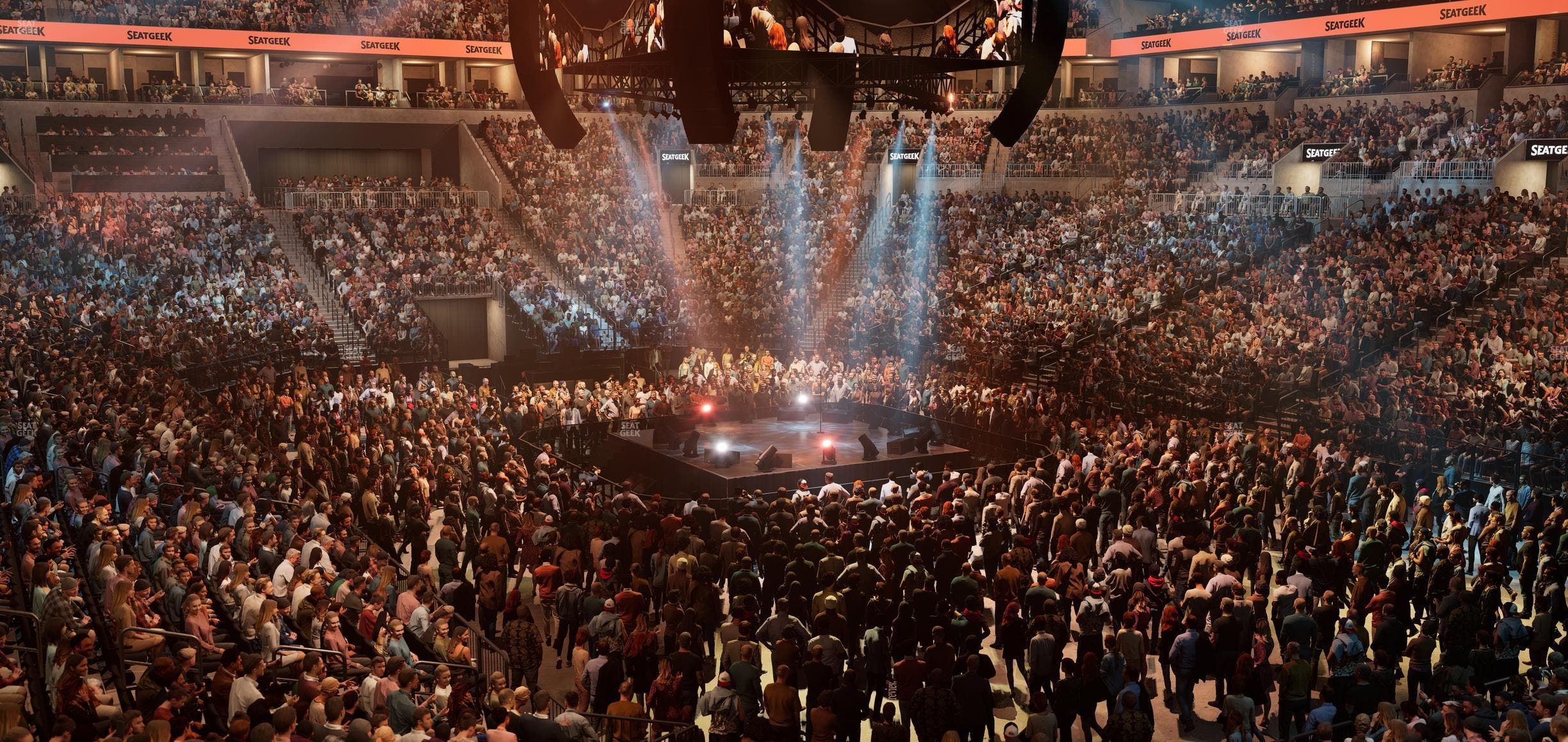 Barclays Center - Section 3 Wc Seat View