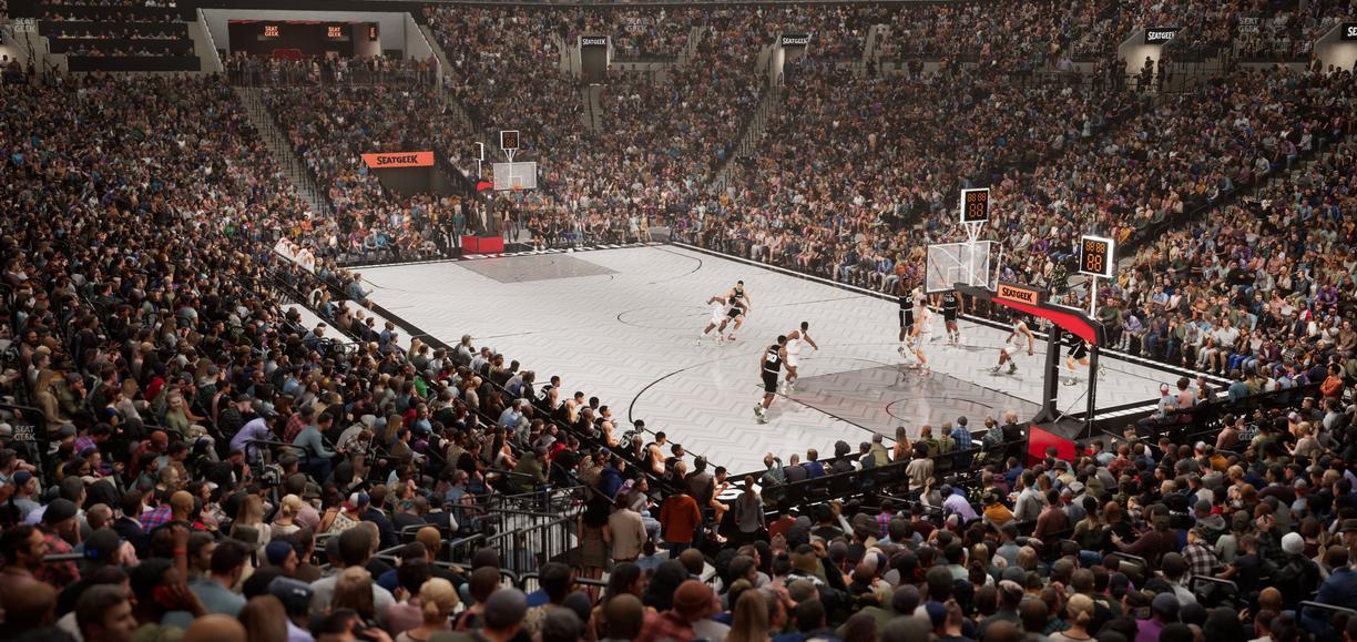 Barclays Center - Section 3 Wc Seat View