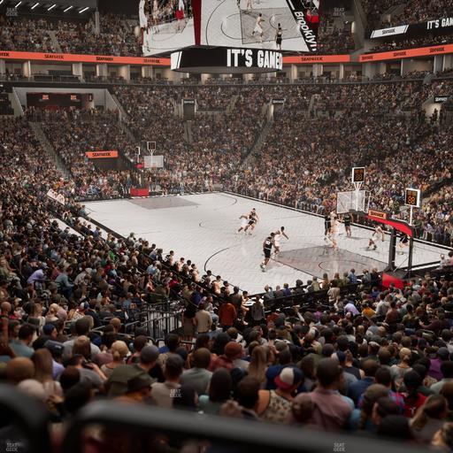 Barclays Center - Section 3 Wc Seat View