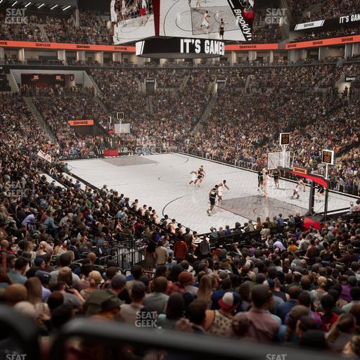 Barclays Center - Section 3 Wc Seat View