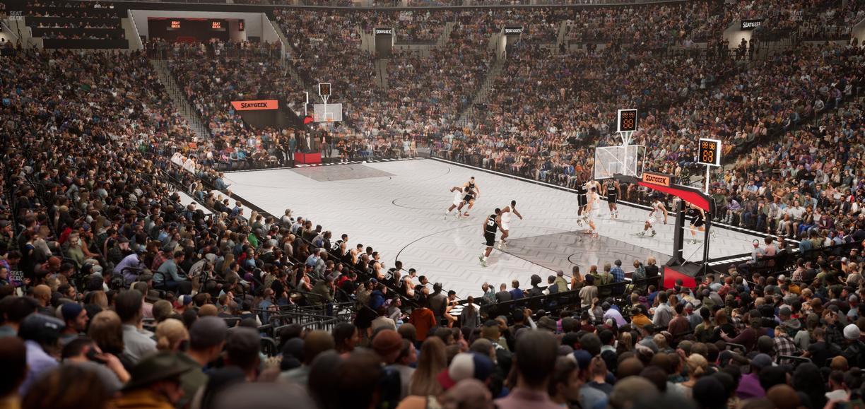 Barclays Center - Section 3 Seat View