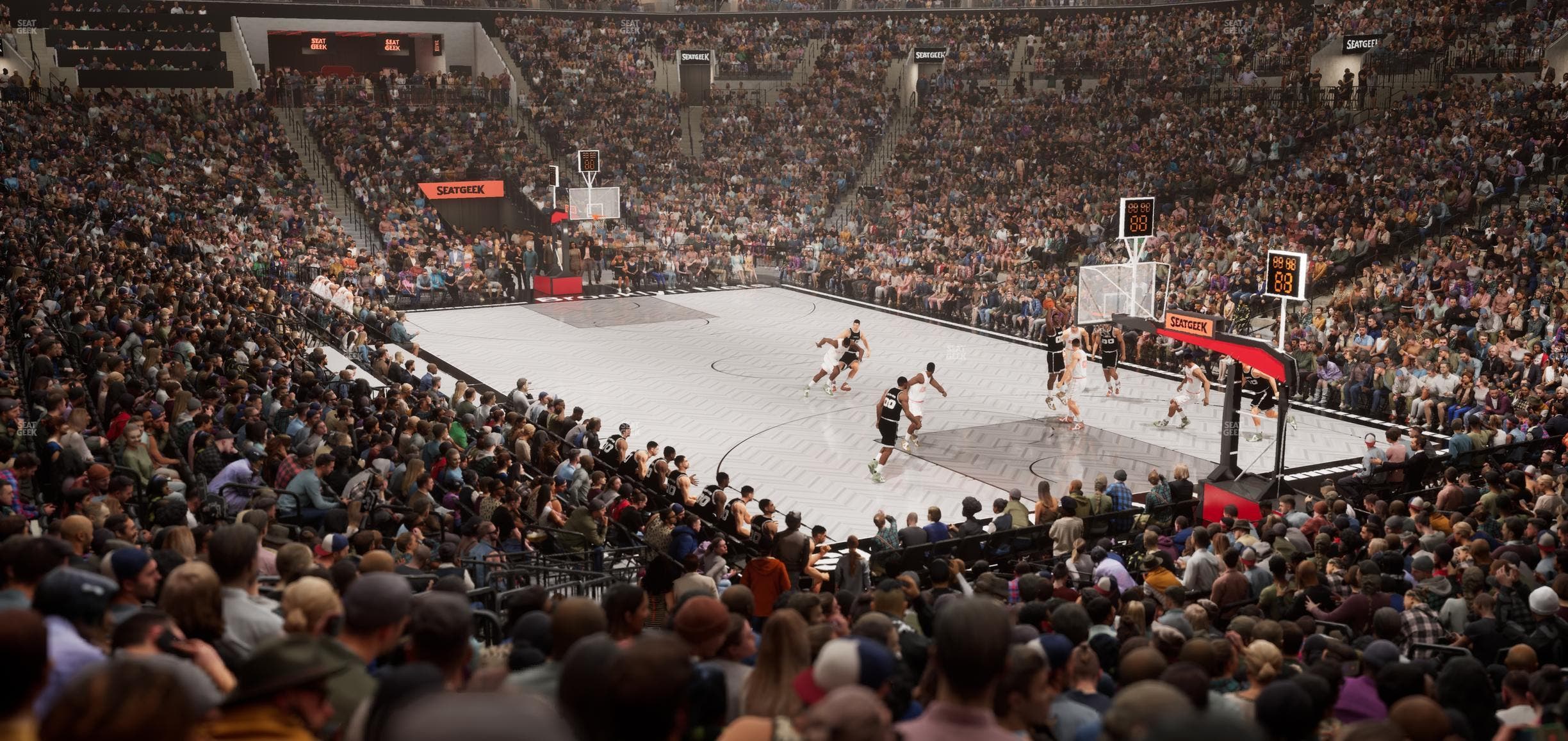 Barclays Center - Section 3 Seat View