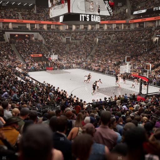 Barclays Center - Section 3 Seat View