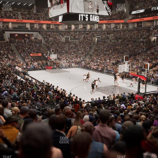 Barclays Center - Section 3 Seat View