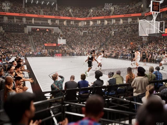 Barclays Center - Section 3 Seat View