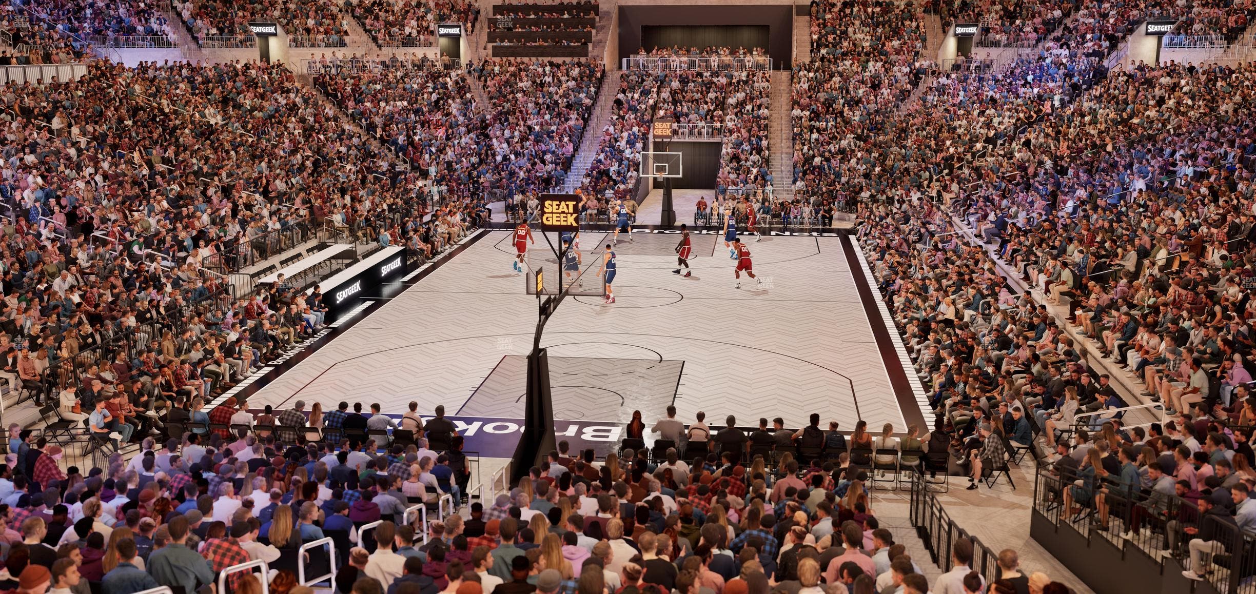 Barclays Center - Section 31 Wc Seat View