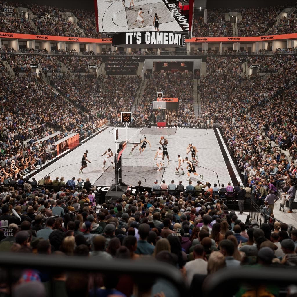 Barclays Center - Section 31 Wc Seat View