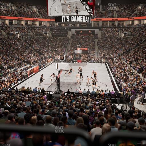 Barclays Center - Section 31 Wc Seat View