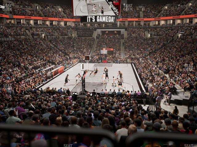 Barclays Center - Section 31 Wc Seat View Barclays Center - Section 31 Wc Seat View