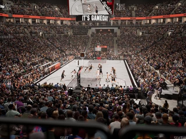 Barclays Center - Section 31 Wc Seat View