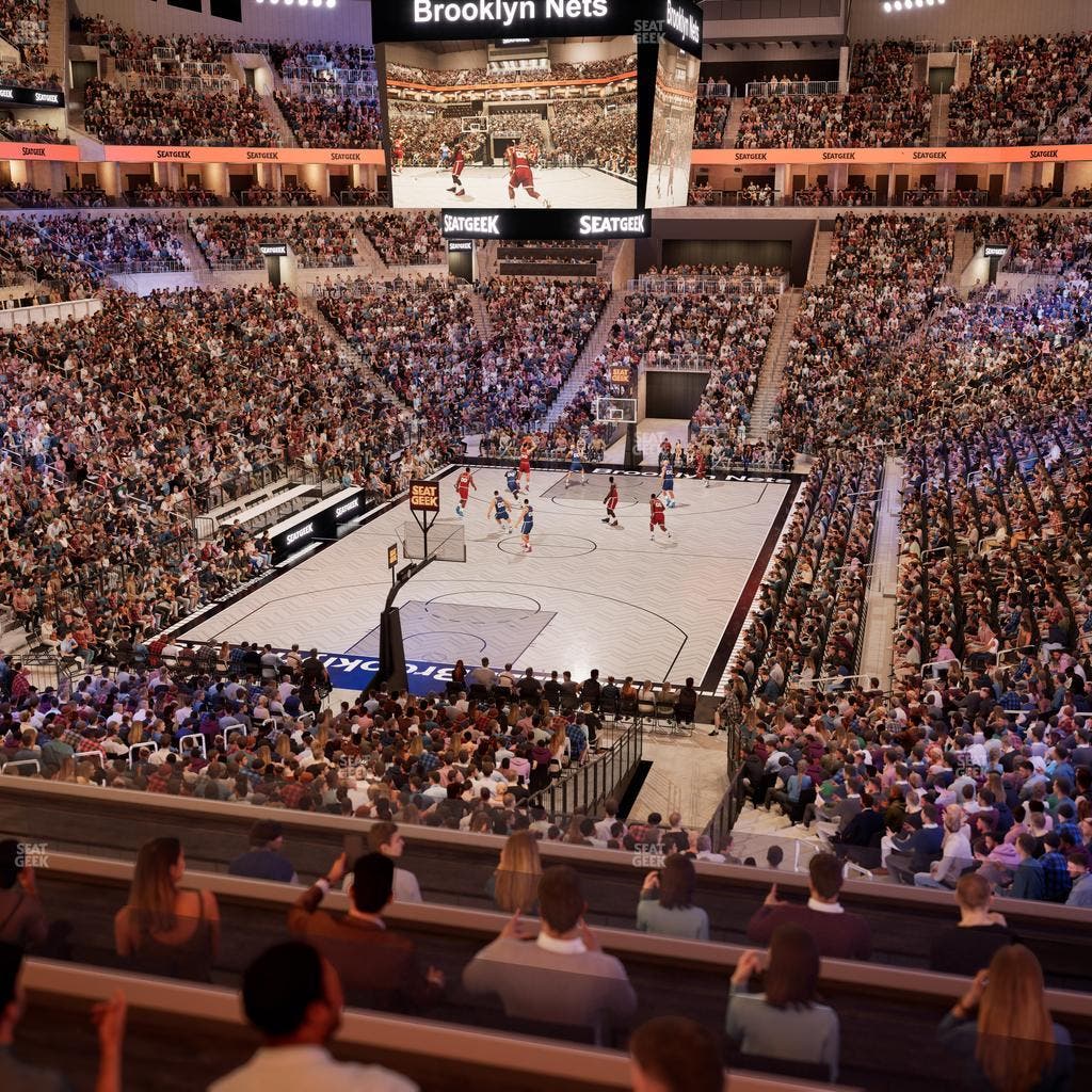 Barclays Center - Section 4 Seat View