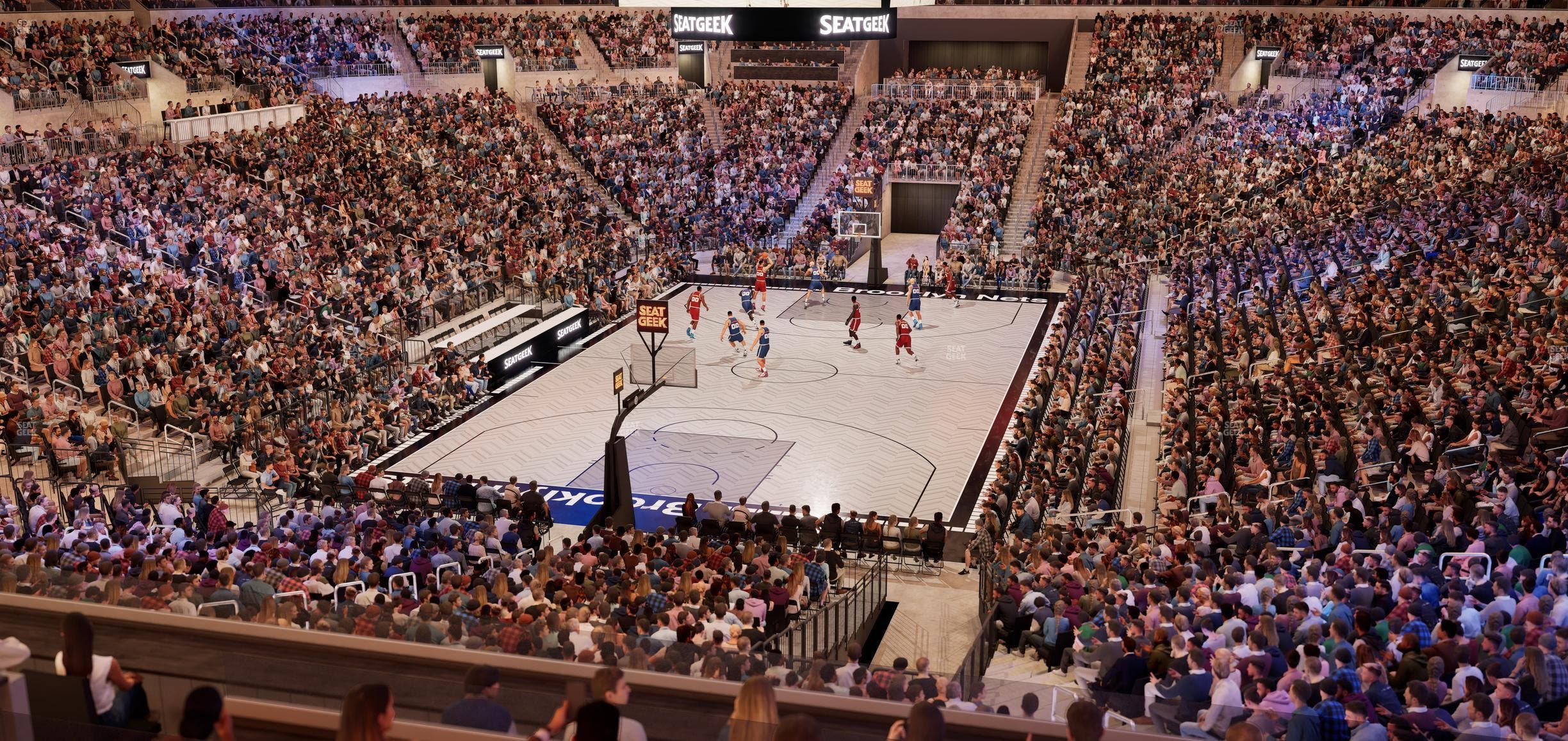 Barclays Center - Section 4 Seat View