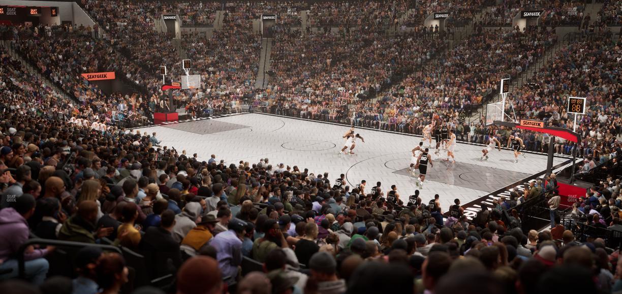 Barclays Center - Section 4 Seat View