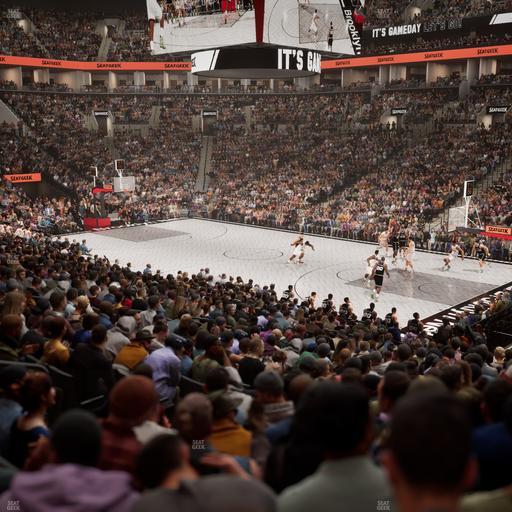 Barclays Center - Section 4 Seat View