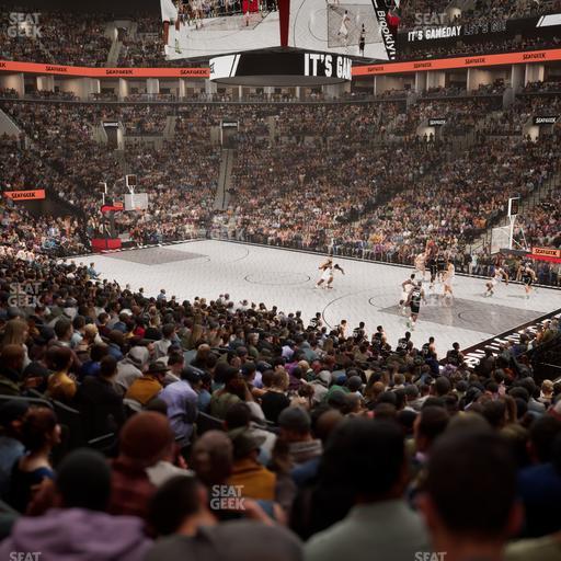 Barclays Center - Section 4 Seat View