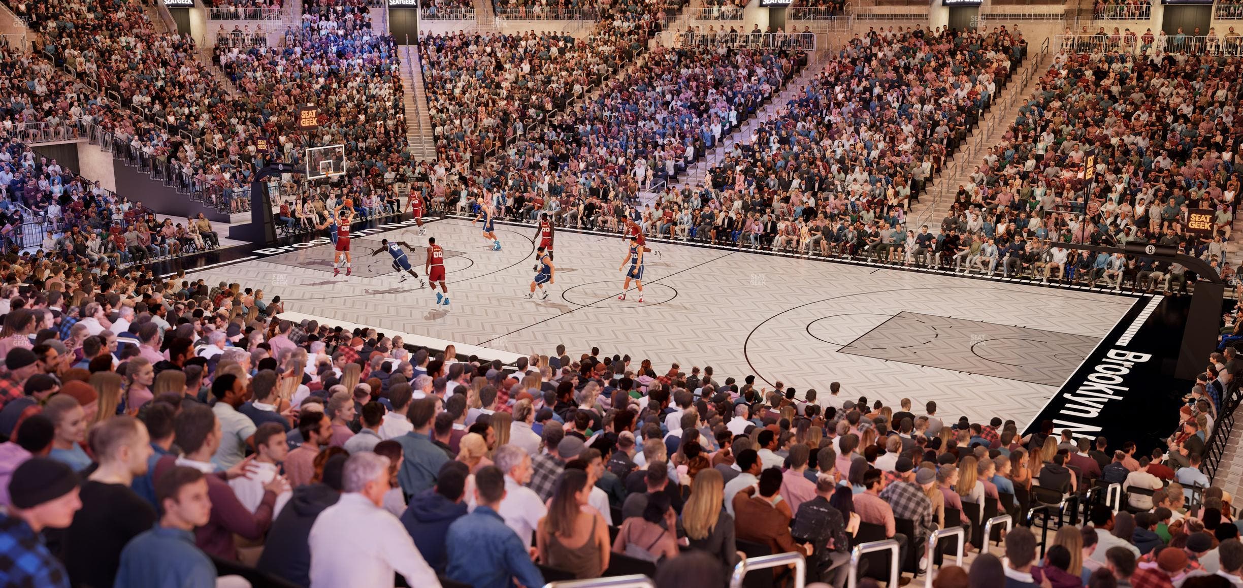 Barclays Center - Section 6 Seat View