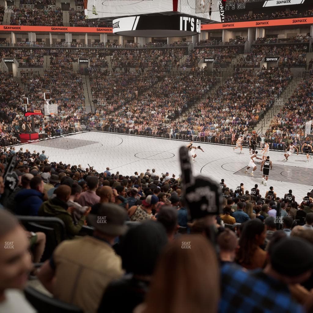 Barclays Center - Section 6 Seat View