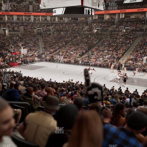 Barclays Center - Section 6 Seat View