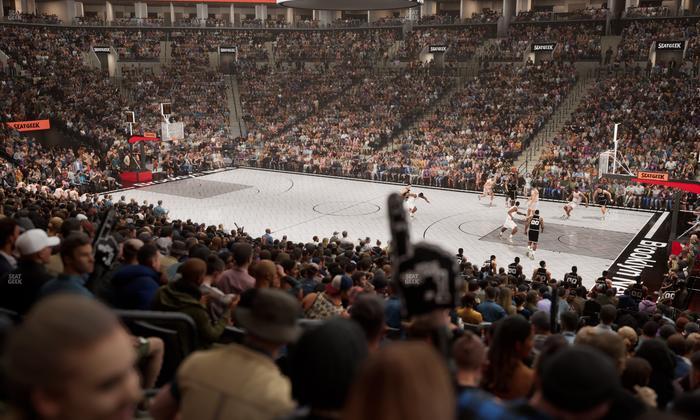 Barclays Center - Section 6 Seat View