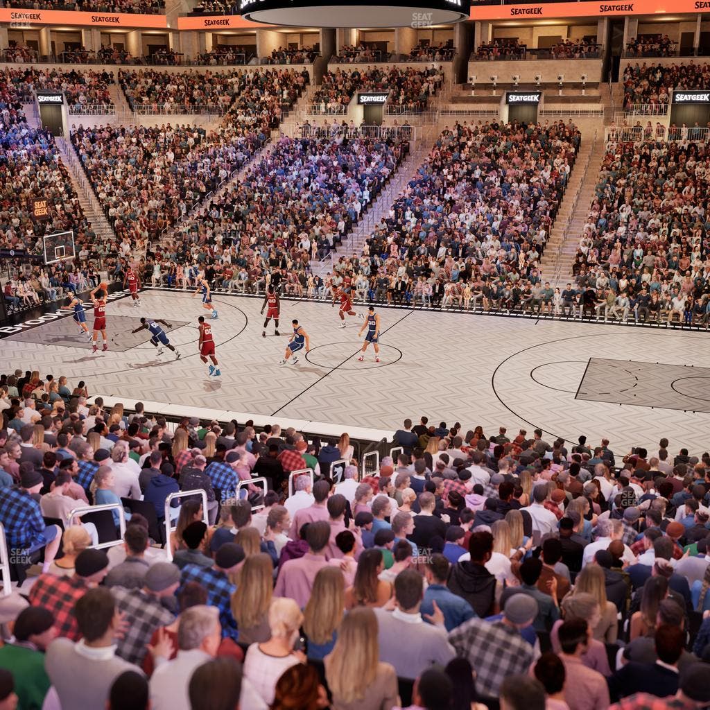 Barclays Center - Section 7 Wc Seat View