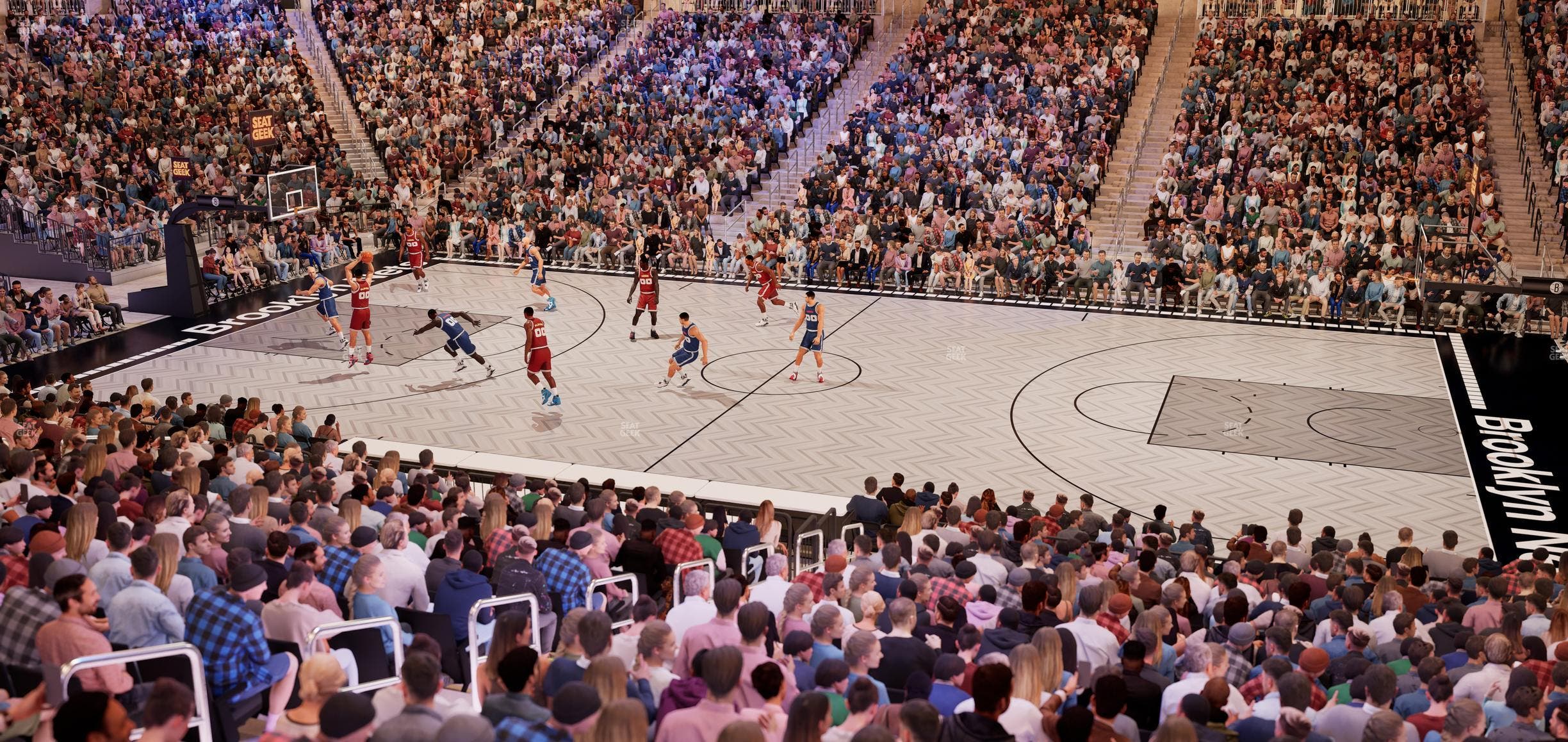 Barclays Center - Section 7 Wc Seat View