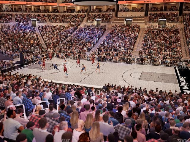 Barclays Center - Section 7 Wc Seat View