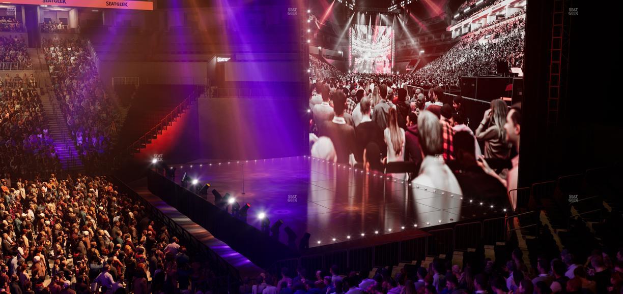 Barclays Center - Section 7 Wc Seat View