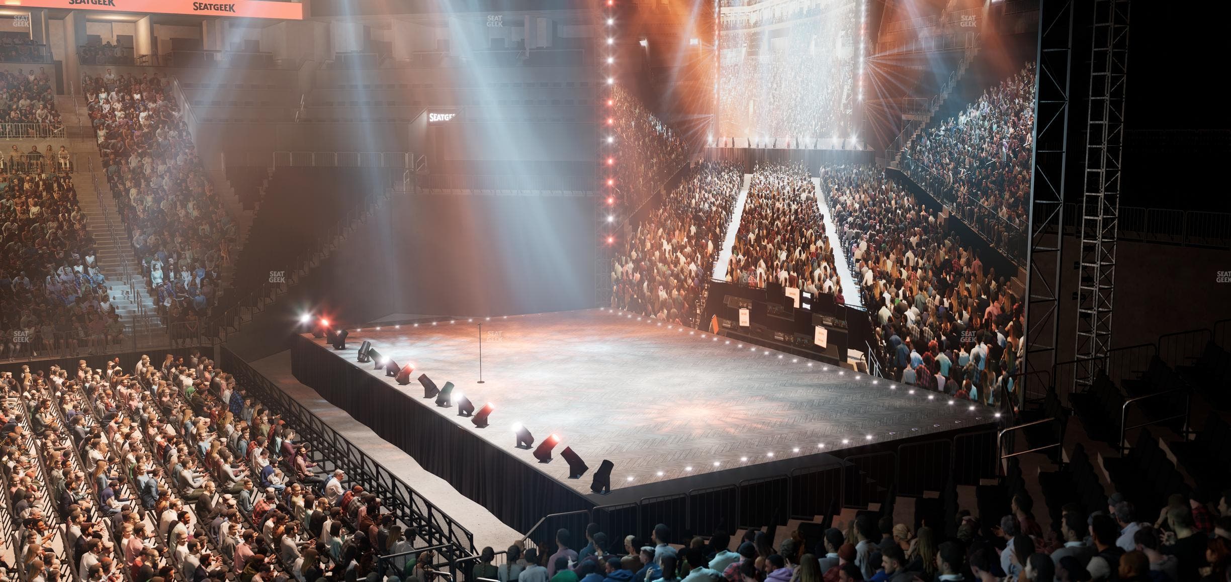 Barclays Center - Section 7 Wc Seat View