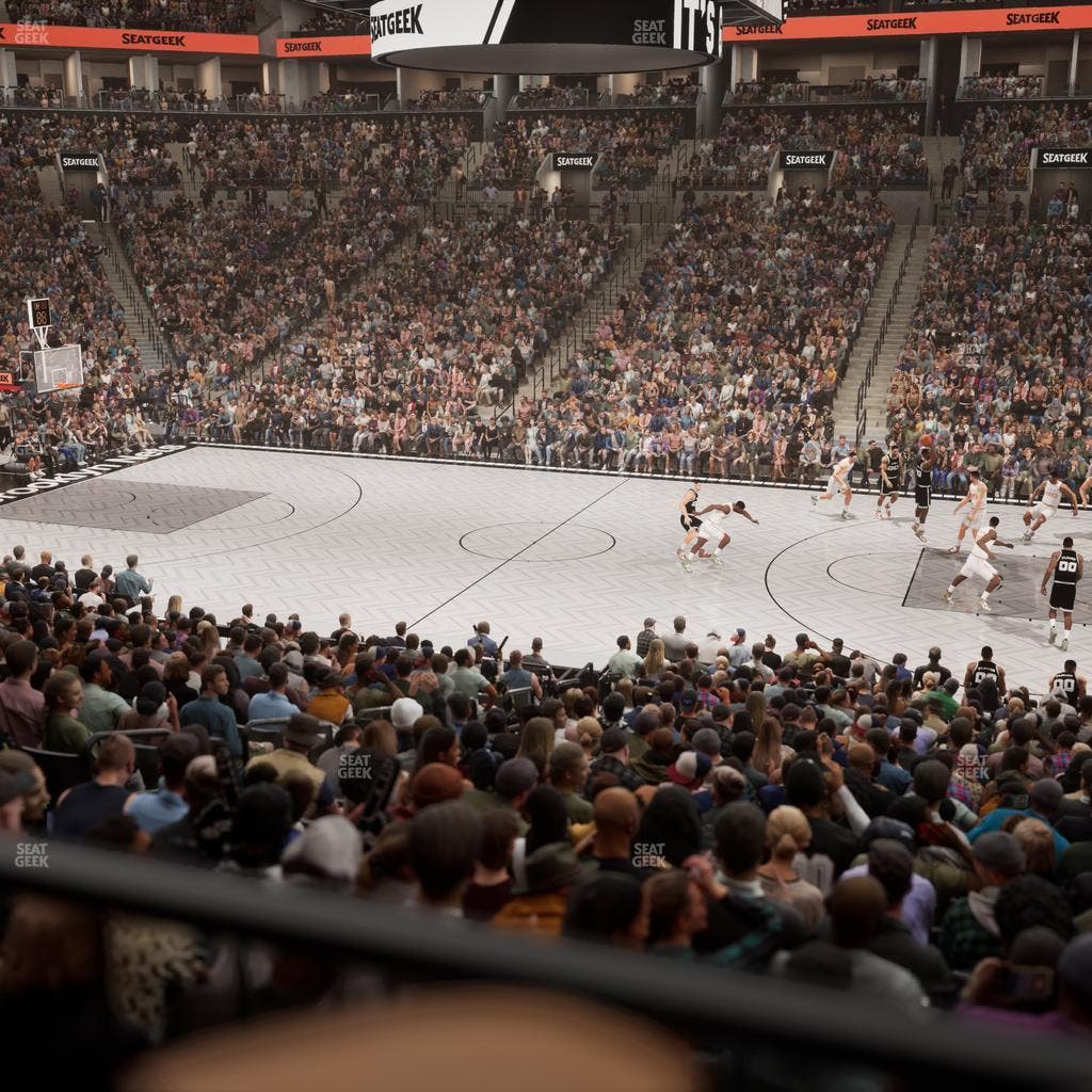 Barclays Center - Section 7 Wc Seat View